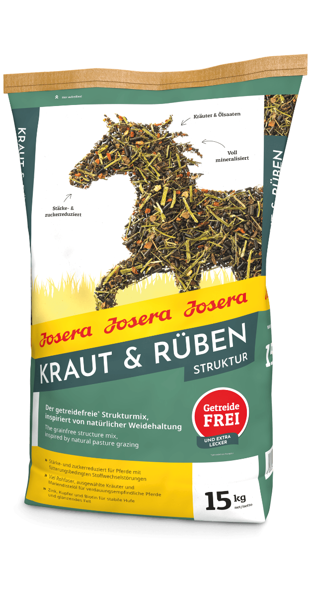 Worek Josera Kraut & Rüben Struktur